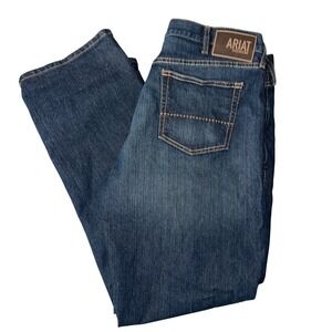 Ariat M2 Bodie Murphy Dark Wash Traditional Relaxed Bootcut Stretch Jeans 36x32